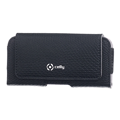 Immagine di Cover similpelle nero CELLY STYLE - Universal Belt Case STYLEXL03