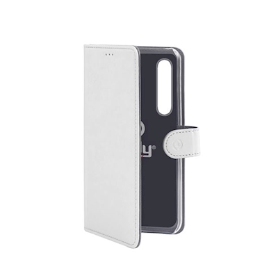 Immagine di Cover similpelle bianco CELLY WALLY - HUAWEI P30 WALLY848WH