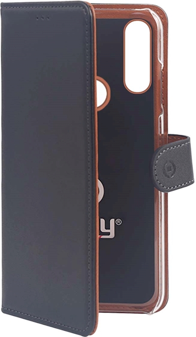 Immagine di Cover similpelle nero CELLY WALLY - Samsung Galaxy A60/ Galaxy M40 WALLY859