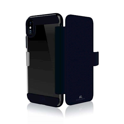 Immagine di Custodia similpelle blu BLACK ROCK BOOKLET - Apple iPhone Xs/ iPhone X 1051AIR25