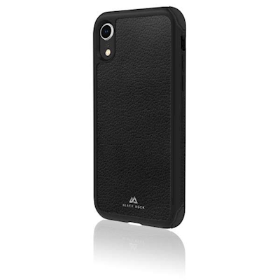 Immagine di Cover pelle nero BLACK ROCK ROBUST LEATHER - Apple iPhone Xr 1070RRL02