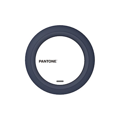 Immagine di Caricabatterie wireless/senza fili blu microusb PANTONE PANTONE - Wireless Charger 7.5W PT-WC001N
