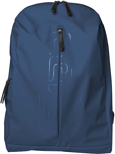 Immagine di Zaino notebook da 14.1 tessuto + pelle sintetica blu CELLY FUNKYBACK - Backpack 14" [BACKPACK COLLEC