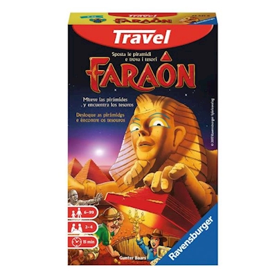 Immagine di Gioco di società RAVENSBURGER Faraon Travel - TRAVEL 23431
