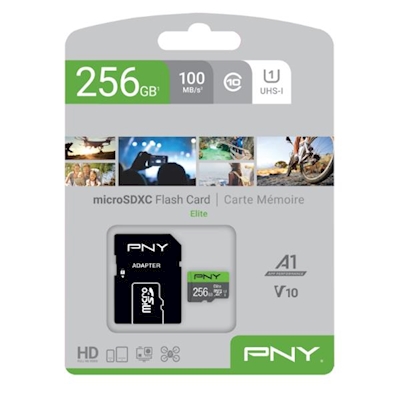 Immagine di Memory Card micro sd xc 256GB PNY Micro SDXC Elite 256GB SDU256V11100EL