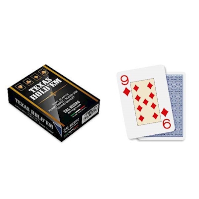 Immagine di Gioco di società DAL NEGRO Texas Hold'em Casinè² - Quality Blu 024140