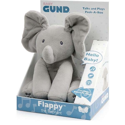 Immagine di Gund flappy elefantino interattivo