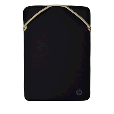 Immagine di Notebook da 14 neoprene nero HP Custodia HP Reversible Protective 14,1'' Gold Lapt 2F1X3AA