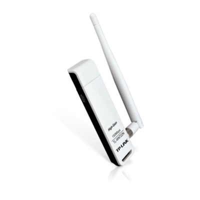Immagine di Adattatore di rete TP-LINK Scheda Wireless N150 USB TL-WN722N