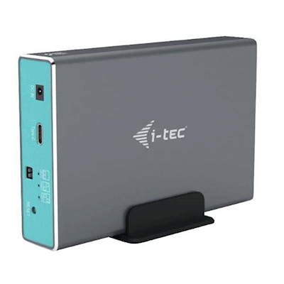 Immagine di Ssd esterni sata hdd/ssd I-TEC MySafe USB-C 3.1 Gen. 2 / USB 3.0, External case f CAMYSAFEDUAL25