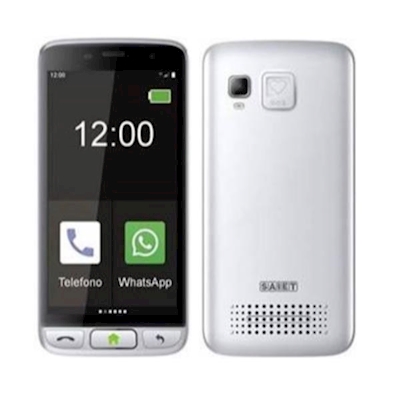 Immagine di Smartphone 8GB SAIET SAIET STS502 PLUS KIT WHITE (cover) 13501102