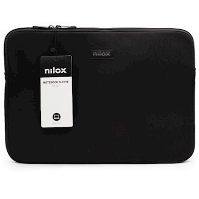 Immagine di Notebook da 15.6 neoprene nero NILOX CUSTODIA SLEEVE NOTEBOOK 15.6'' NXF1501