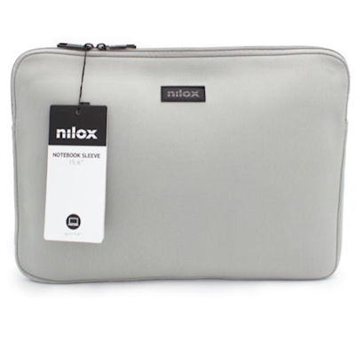 Immagine di Notebook da 15.6 neoprene grigio NILOX CUSTODIA SLEEVE NOTEBOOK 15.6'' NXF1502