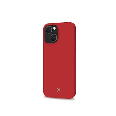 Immagine di Cover silicone rosso CELLY FEELING - Apple iPhone 13 Mini FEELING1006RD