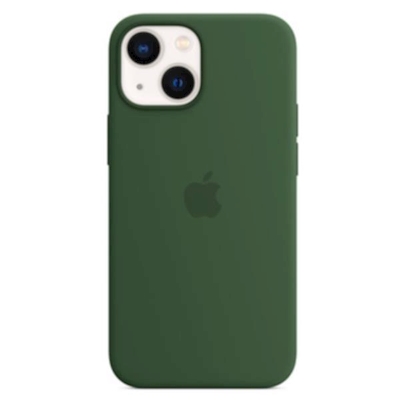 Immagine di Cover magsafe in silicone per iPhone 13 mini verde