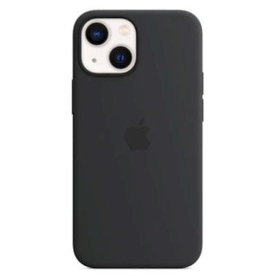 Immagine di Cover MagSafe in silicone per iPhone 13 mini nero