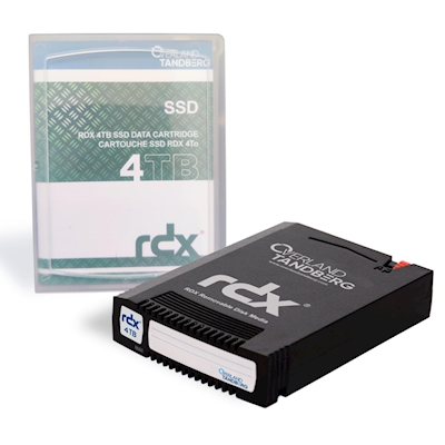 Immagine di Cartuccia dati rdx TANDBERG Cartuccia SSD RDX 4TB 8886-RDX