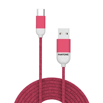 Immagine di Pantone USB-C cable 1.5mt pink