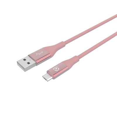 Immagine di USB to microusb 12w cable pink