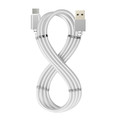 Immagine di USB to USB-C 60w magnet cable wh