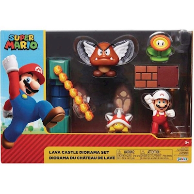 Immagine di JAKKS Super Mario - Diorama Set - Castello Di Lava 400154