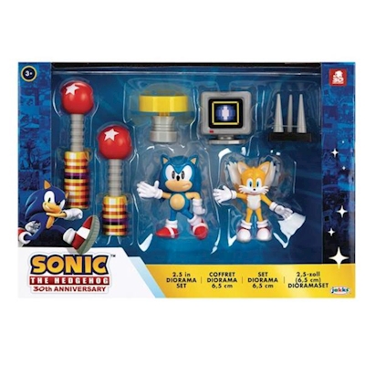 Immagine di JAKKS Sonic - Diorama Set - 2 personaggi 6,5cm 409254