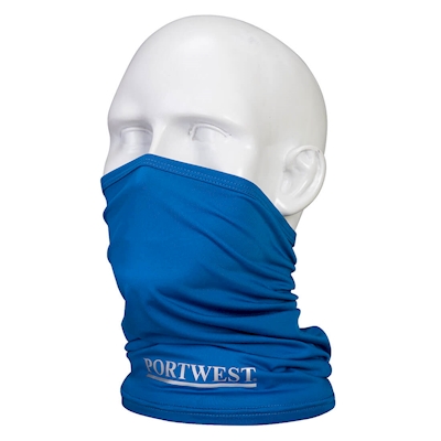 Immagine di Sciarpa multiuso antimicrobica PORTWEST CS25 colore Cobalt Blue