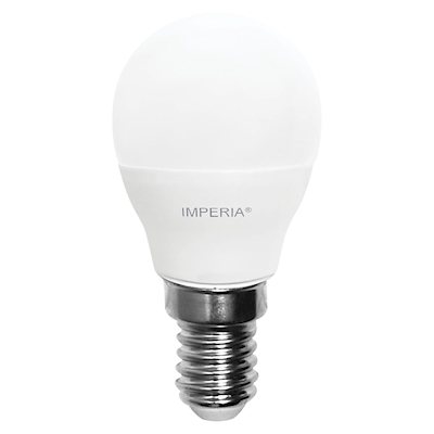 Immagine di Lampadina LED Sfera Opale E14 7W 3000K 600 Lumen luce calda