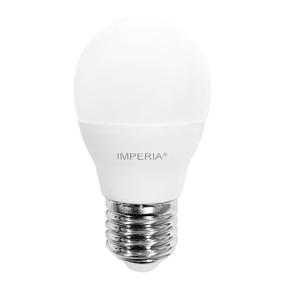 Immagine di Lampadina LED Sfera Opale E27 7W 3000K 600 Lumen luce calda