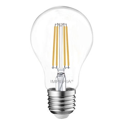Immagine di Lampadina LED Goccia Filament E27 4W 2700K 470 Lumen luce calda