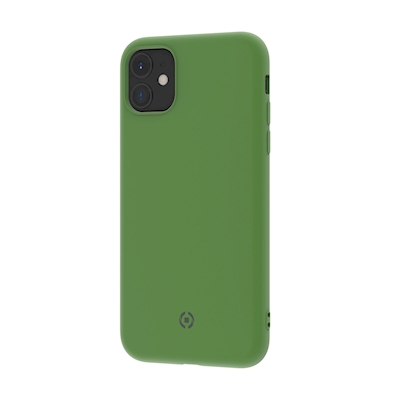 Immagine di Cover silicone verde CELLY LEAF - APPLE iPhone 11 LEAF1001GN