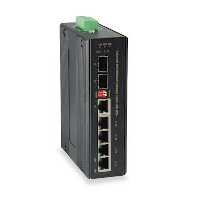 Immagine di Switch LEVEL ONE LEVELONE IES-0620 - SWITCH INDUSTRIALE 6-PORTE GIG IES-0620