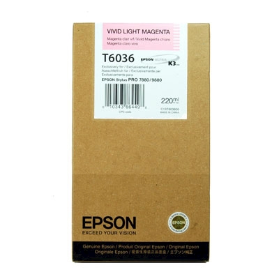 Immagine di Inkjet EPSON C13T603600 magenta chiaro 220 ml
