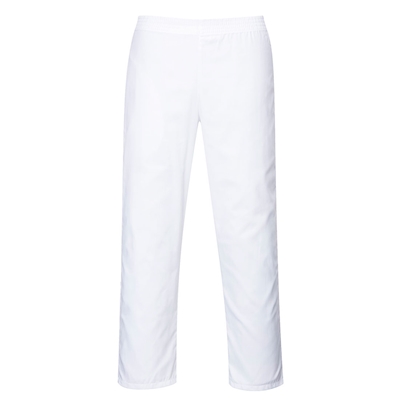 Immagine di Pantaloni da panettiere PORTWEST 2208 colore bianco taglia L