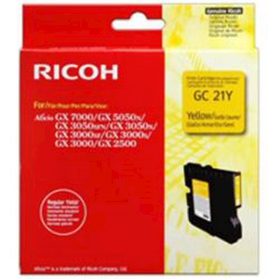 Immagine di Ink cartridge gelsprinter RICOH K202/G giallo