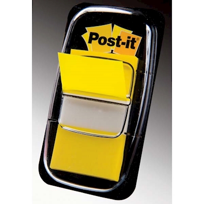 Immagine di Post-it 3M index segnapagina 680-5 giallo