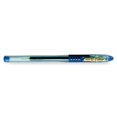 Immagine di Roller ink gel colore blu PILOT G1 GRIP punta fine mm 0,7