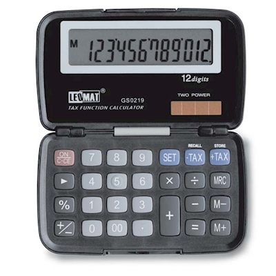 Immagine di Calcolatrice tascabile LEOMAT GS0219 12 cifre