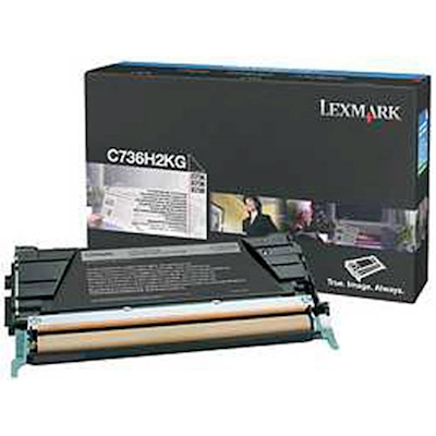 Immagine di Toner Laser return program LEXMARK 0C736H1KG nero 12000 copie