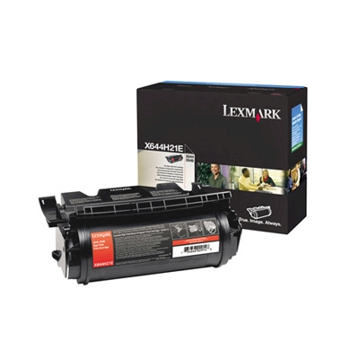 Immagine di Toner Laser return program LEXMARK 0X644H11E nero 21000 copie