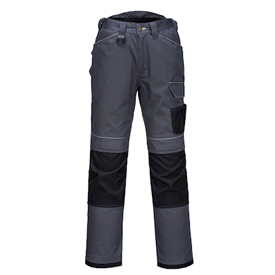 Immagine di Pantaloni da lavoro pw3 PORTWEST T601 colore Zoom Grey/Black taglia 44