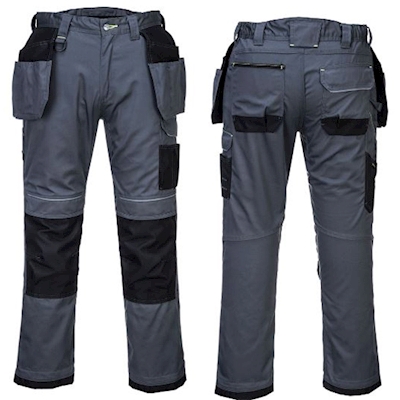 Immagine di Pantaloni da lavoro Holster PW3 PORTWEST colore Navy/Black Short taglia 54