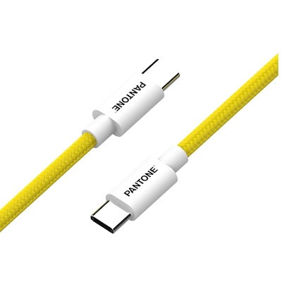 Immagine di Pantone USB-C to USB-C cable yellow