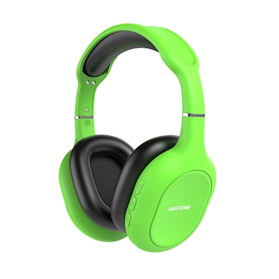Immagine di Pantone headphones fluo green