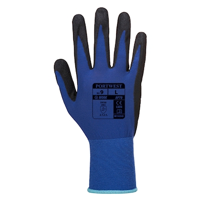 Immagine di Guanto Nero Lite Foam colore Blue/Black taglia L