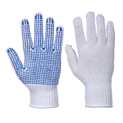 Immagine di Guanti Classico Polka Dot colore White/Blue taglia L