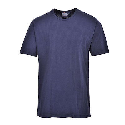 Immagine di Maglia termica maniche corte colore blu navy taglia XXL