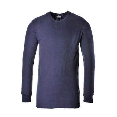 Immagine di Maglia termica manica lunga colore blu navy taglia XS