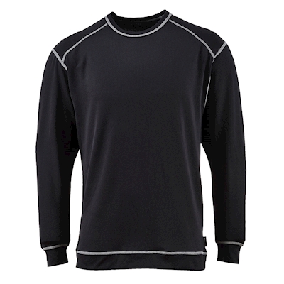 Immagine di Maglia termica antibatterica Base Pro PORTWEST colore nero taglia XXL