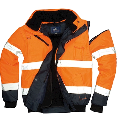 Immagine di Bomber Bicolore Hi-Vis colore Orange/Navy taglia XXXXL